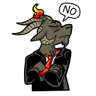 Sticker Baphomet - 5