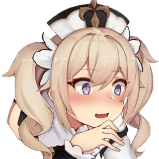 Sticker Барбара - @I_Love_Akame - 9