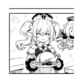 Sticker Барбара - @I_Love_Akame - 8