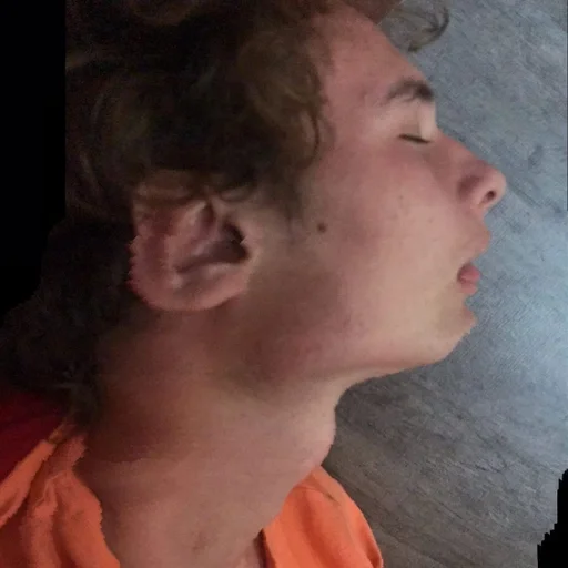 person human face cheek