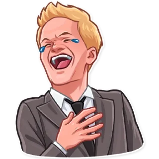 Стикер Barney Stinson - 7