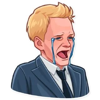 Стикер Barney Stinson - 11