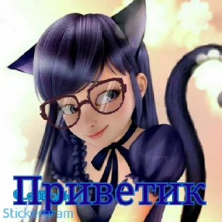 Sticker Леди баг и супер-кот - 10