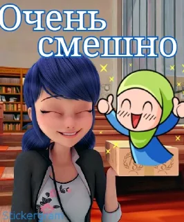 Sticker Леди баг и супер-кот - 7