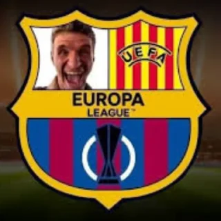 Стикер Барселона клуб пидорасов - 7