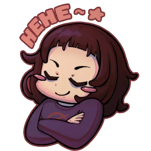 Стикер Based_Schizo_Girl - 1