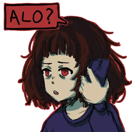 Sticker Based_Schizo_Girl - 1