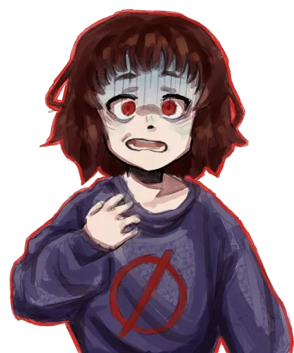 Sticker Based_Schizo_Girl - 1