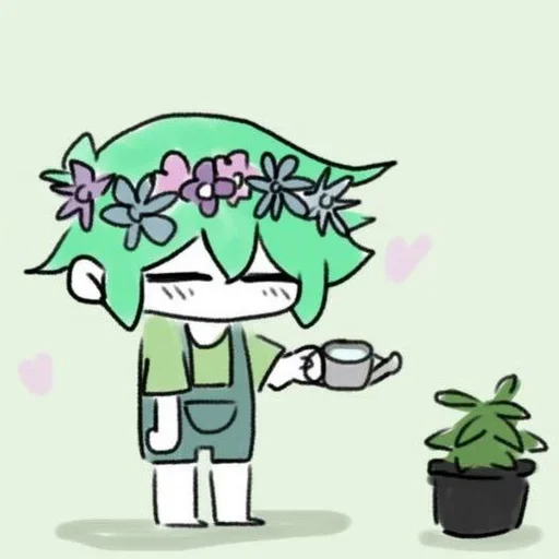 Стикер 𝙱𝚊𝚜𝚒𝚕 @ganymededess - 11