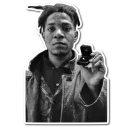 Стикер Jean-Michel Basquiat - 8