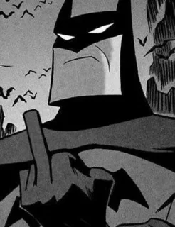 Sticker متناقض باتمان🧐 - 10