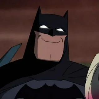 Sticker متناقض باتمان🧐 - 0