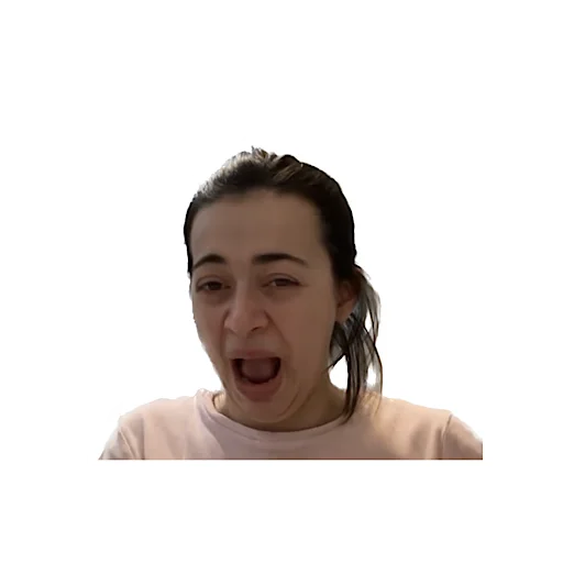 human face person headphones