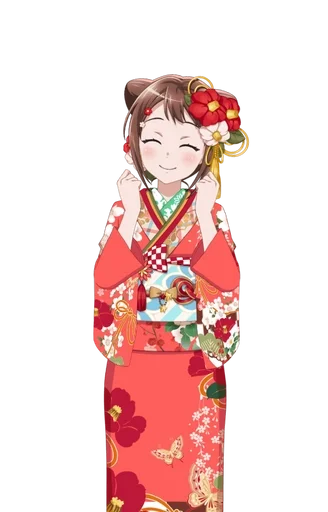 кимоно мультфильм человеческое лицо