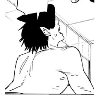 Стикер Beam[ @cprlebat ]chainsaw man - 11