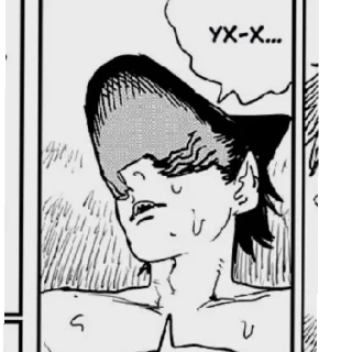 Стикер Beam[ @cprlebat ]chainsaw man - 5