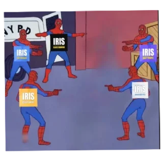 Sticker Бедный ирис!(( @DauTe_Tanc - 8