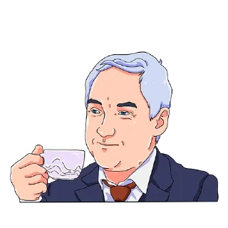 Sticker Белоусов @otpervogolitsa - 11