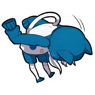 Стикер Белый котёнок @Nyasticks - 1