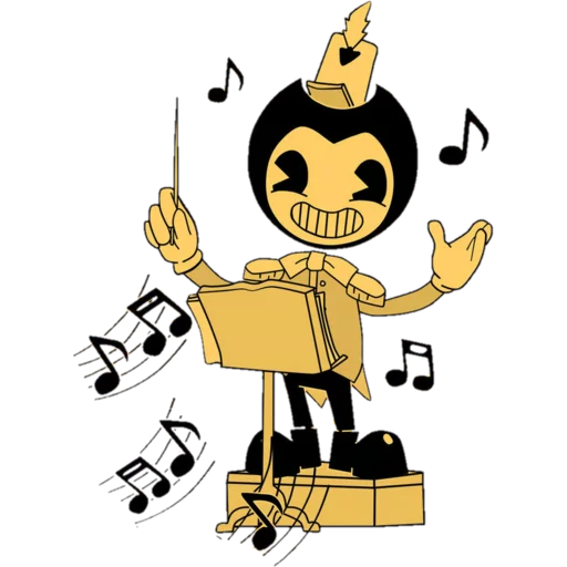 Стикер Bendy and the Ink Machine - 7