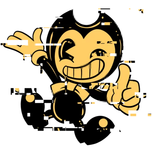 Стикер Bendy and the Ink Machine - 4