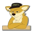 Sticker Bening the Whiskey Dingo - 0