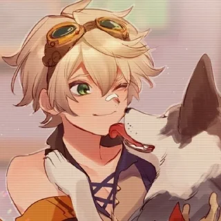 Стикер Беннет | @genshinbyevico - 7