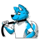 Sticker Benzo Husky - 5