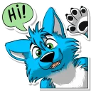 Sticker Benzo Husky - 9