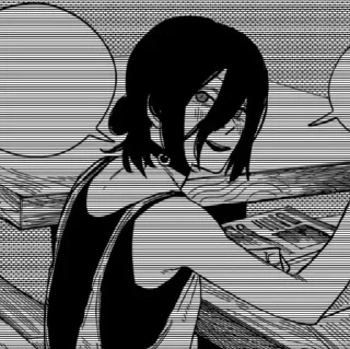 Sticker Человек-Бензопила | @ll1k4 - 2