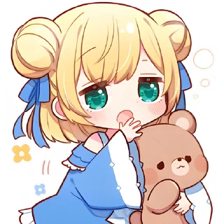 Sticker Бера-тян @Nyasticks - 8