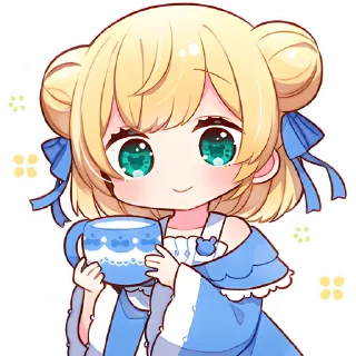 Sticker Бера-тян @Nyasticks - 2