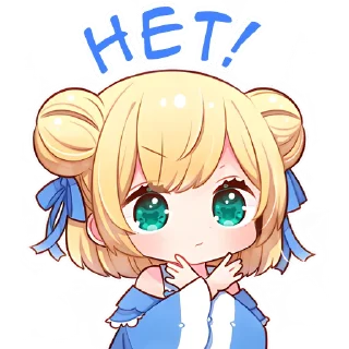 Sticker Бера-тян @Nyasticks - 6