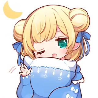 Sticker Бера-тян @Nyasticks - 7