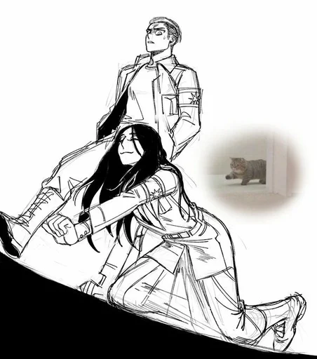 эскиз рисование иллюстрация