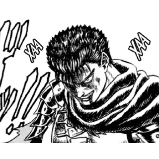 Sticker Берсерк/Berserk manga - 1