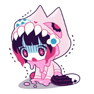 Стикер Берта-Тян @nyasticks - 5