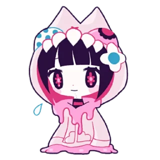 Стикер Берта-Тян @nyasticks - 11