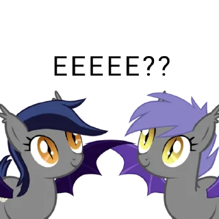 Стикер Bat pony - 5