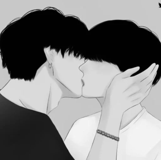 целовать любовь эскиз