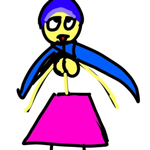 рисование мультфильм детское искусство