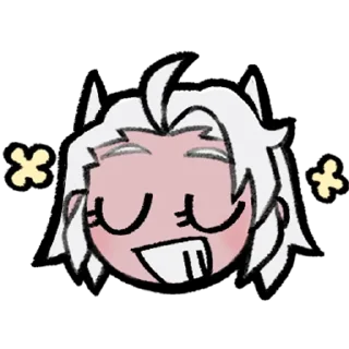 Стикер Helltaker Emoji Pack (Big) - 5