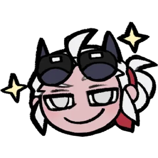 Стикер Helltaker Emoji Pack (Big) - 10