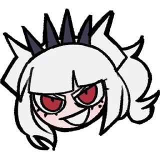 Стикер Helltaker Emoji Pack (Big) - 11