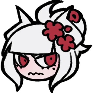 Стикер Helltaker Emoji Pack (Big) - 1