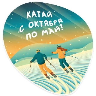 Стикер BigWood Resort - 5