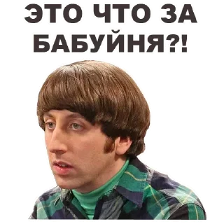 Sticker Теория большого взрыва - 10