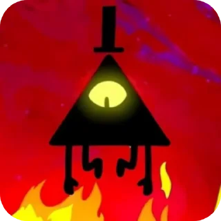 Sticker Gravity falls by @Bill_Chiper11 - 1