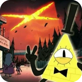 Стикер Билл Шифр создатель @sprat_AS - 6