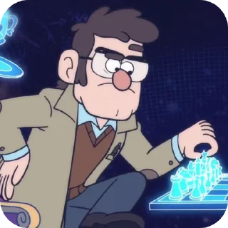 Стикер Билл Шифр создатель @sprat_AS - 11